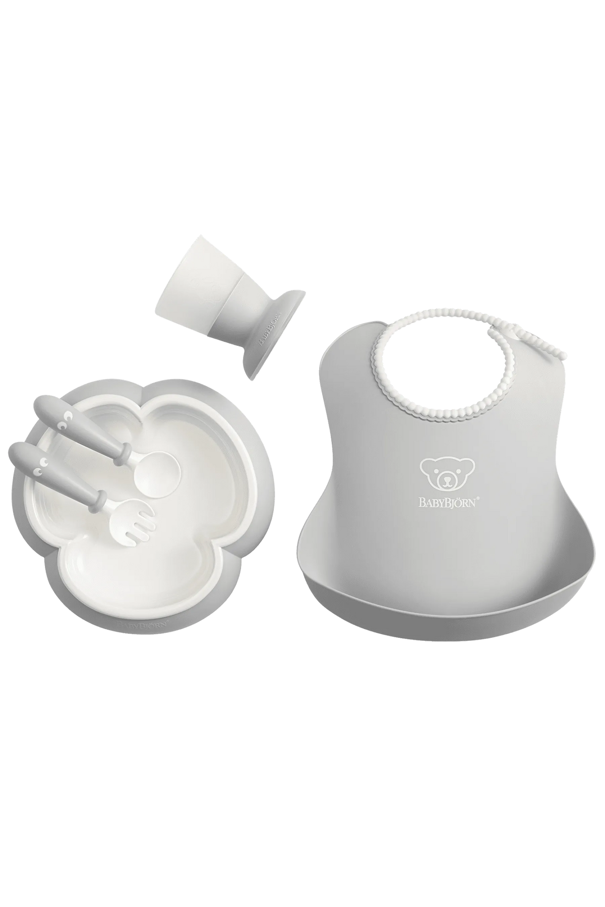 Bjorn Baby Feeding Set 3pc Gray CanaBee Baby