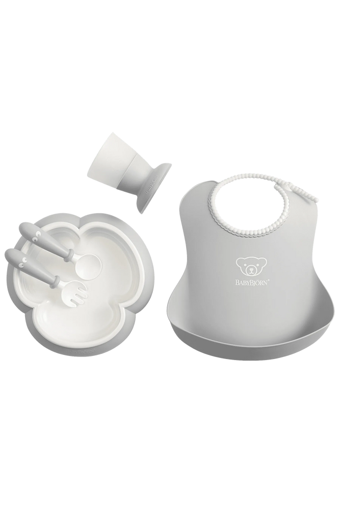 Bjorn Baby Feeding Set 3pc - Gray