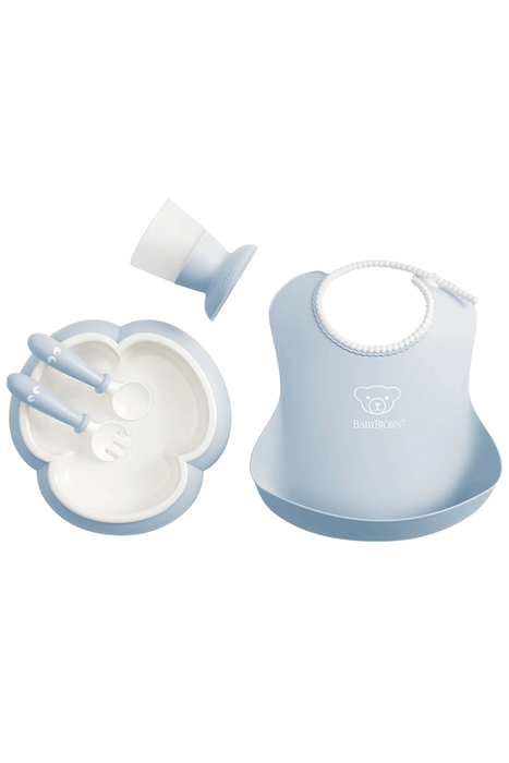 Bjorn Baby Feeding Set 3pc - Powder Blue