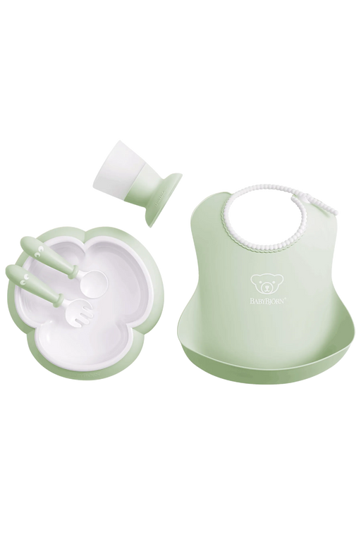 Bjorn Baby Feeding Set 3pc - Powder Green