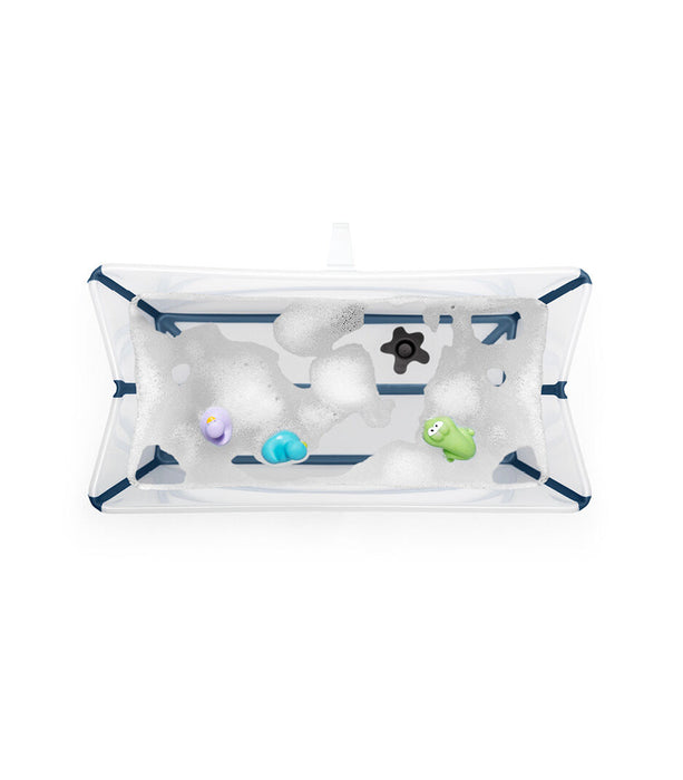 Stokke Flexi Bath X-Large Bundle - Transparent Blue