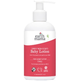 Earth Mama Baby Lotion 240ml - non-scents (Dated Feb/24)