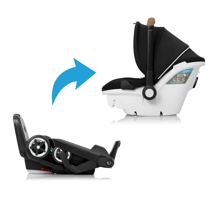 Evenflo Gold Shyft DualRide Infant Car Seat & Stroller Combo - Onyx Black
