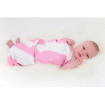 The Great Swandoodle Multi Use Bamboo Muslin - Amore Rose