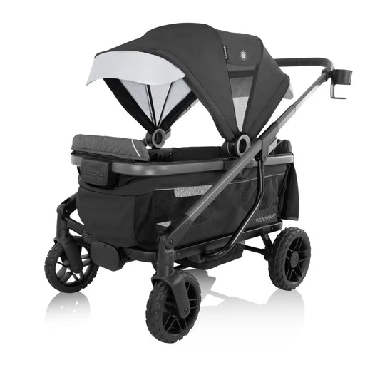 Evenflo Shyft Rideshare Stroller Wagon - Sterling Black