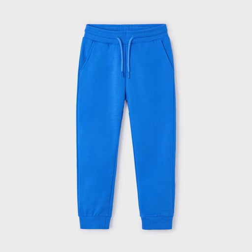 Mayoral Cuffed Fleece Trousers - Ceruleo