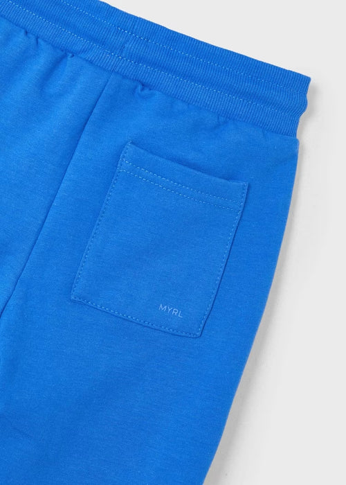 Mayoral Cuffed Fleece Trousers - Ceruleo