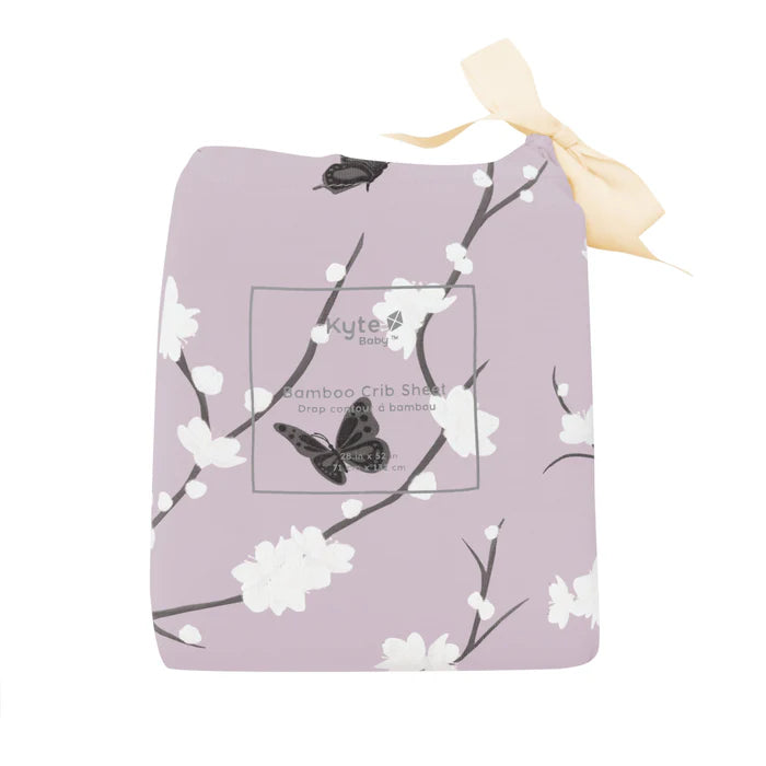 Kyte Baby Crib Sheet - Cherry Blossom