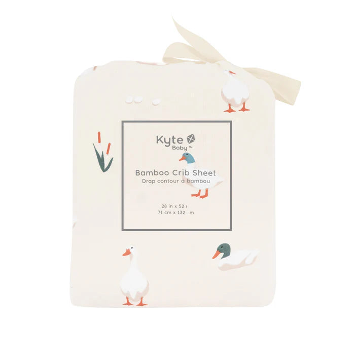 Kyte Baby Crib Sheet - Duck