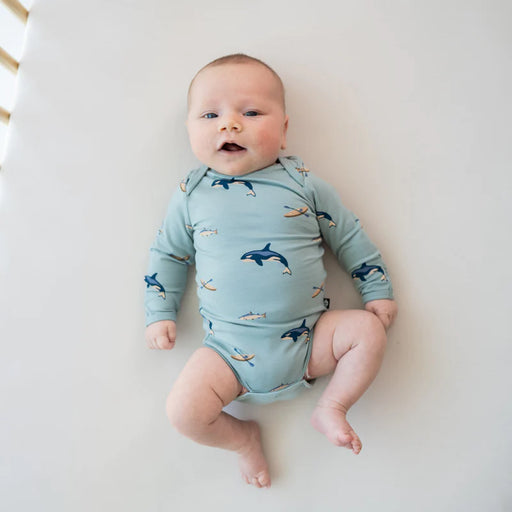 Kyte Baby Long Sleeve Bodysuit bodysuit - Coastline
