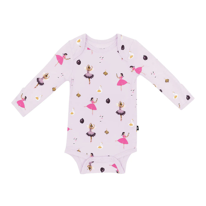 Kyte Baby Long Sleeve Bodysuit - Sugar Plum