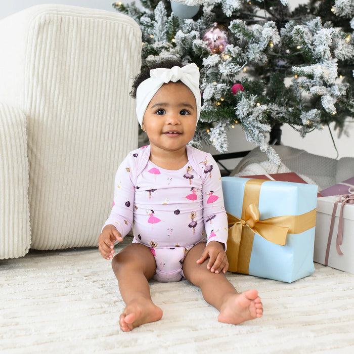 Kyte Baby Long Sleeve Bodysuit - Sugar Plum