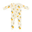 Kyte Baby Snap Footie - Lemon