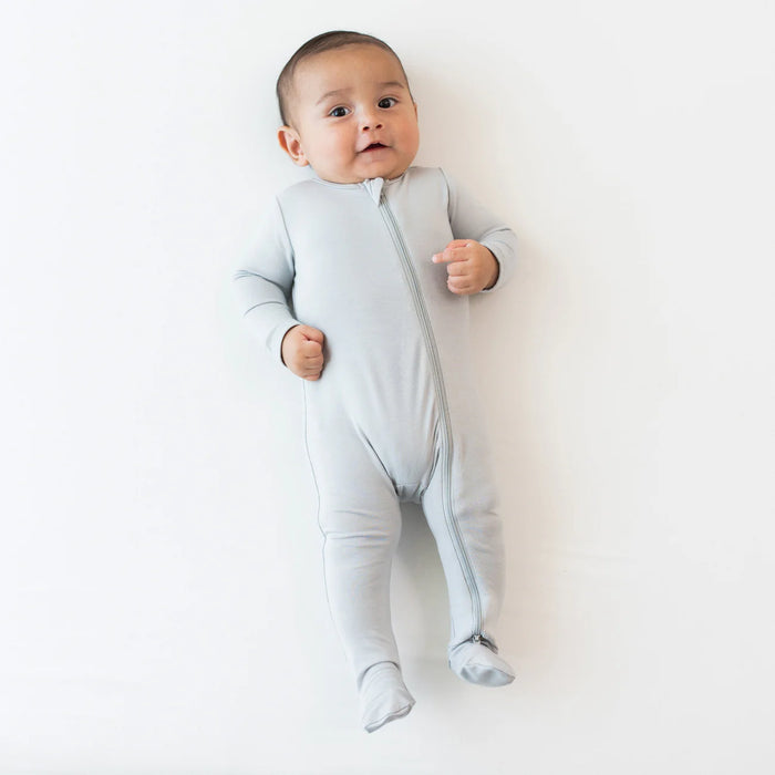 Kyte Baby Zippered Footie - Storm