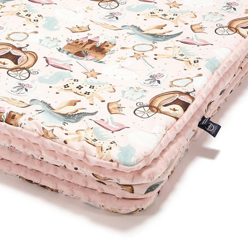 La Millou Toddler Cozy Blanket - Princess Powder Pink