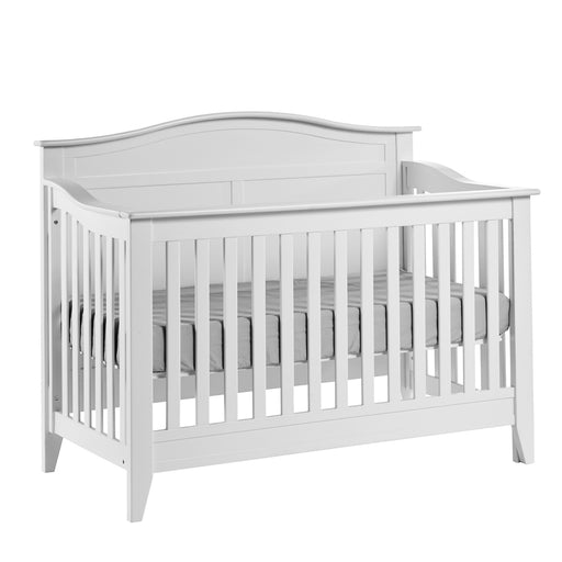 Pali Napoli Arch Top Forever Crib + Torino Double Dresser - White (Markham Store Pick Up ONLY)