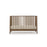 Dadada Lala 3-in-1 Convertible Crib - Walnut 14008