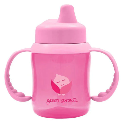 Green Sprouts Non-Spill Sippy Cup 6oz - Pink