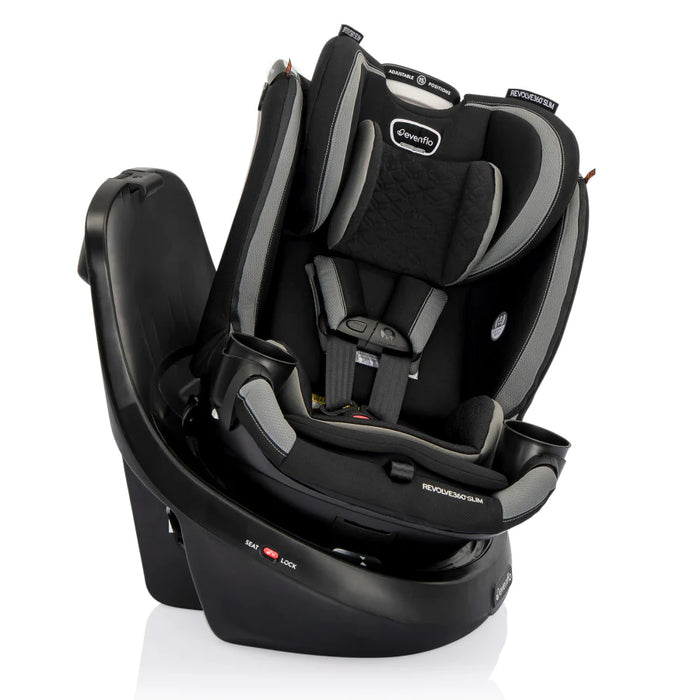 Evenflo Revolve360 SLIM 2-in-1 Car Seat w/ Quick Clean Cover - Salem