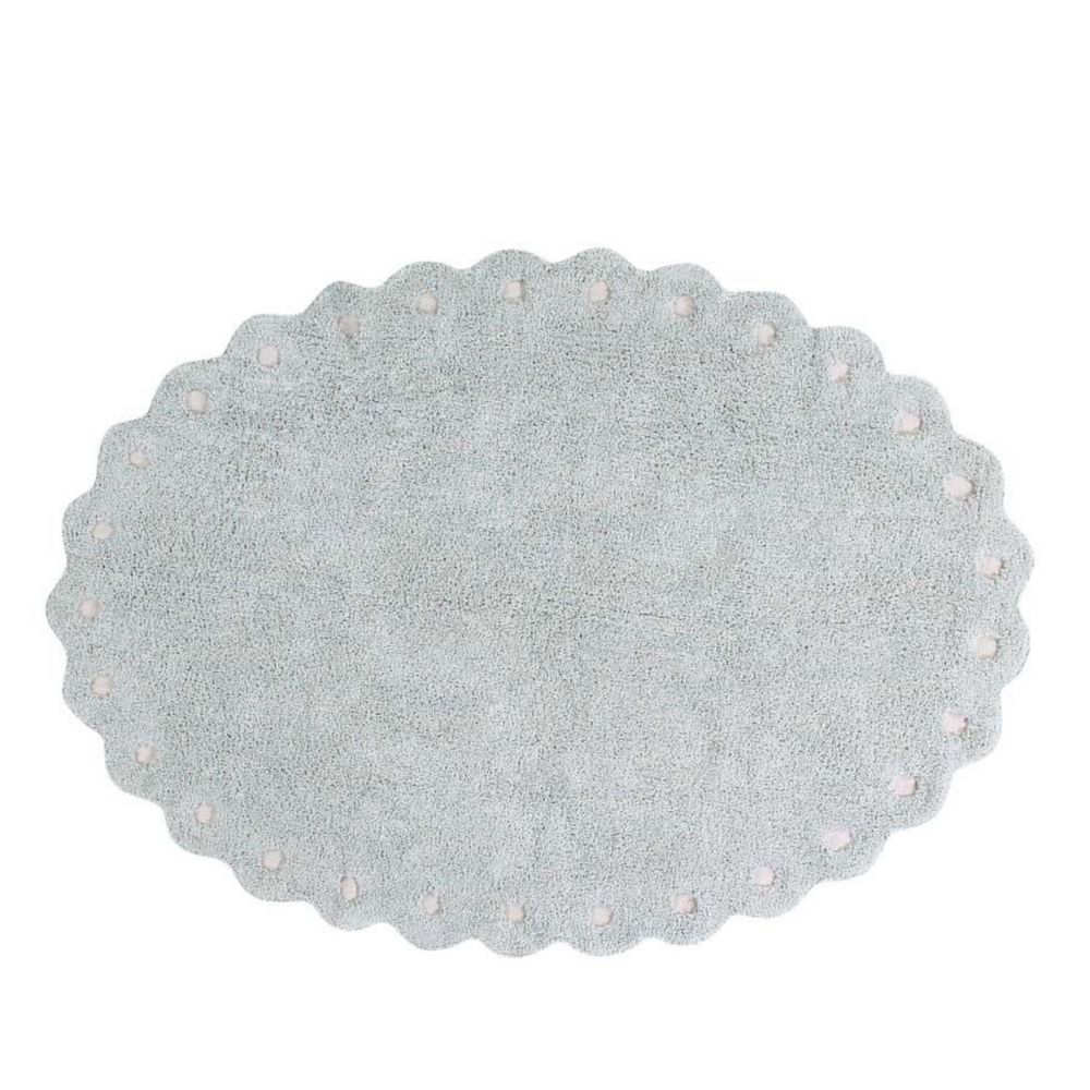 Lorena Canals Washable Rug Pine Cone - Pearl Blue