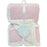Honey Bunny Reversible Plush Blanket 30"x36" - Pink B1218