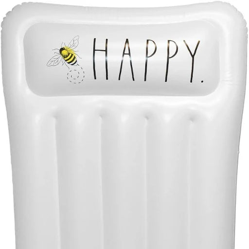 Coconut Float Adult Hammock Pool Float - Bee Happy