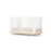 Dadada Spirit 8-in-1 Convertible Crib - White/Natural