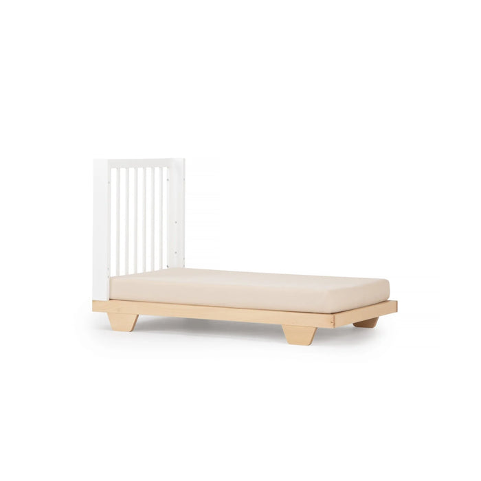 Dadada Spirit 8-in-1 Convertible Crib - White/Natural