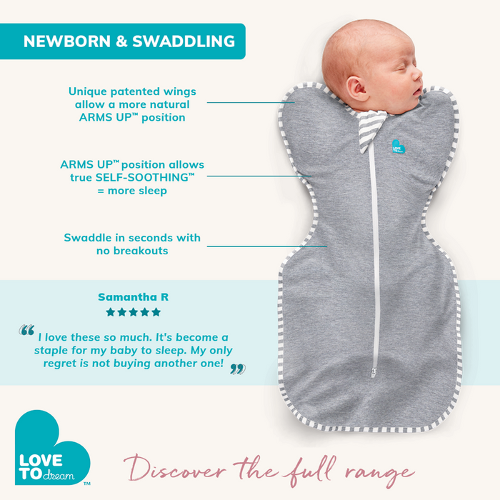 Love to Dream Swaddle Up Original Pallet 1.0TOG - Dusty Blue