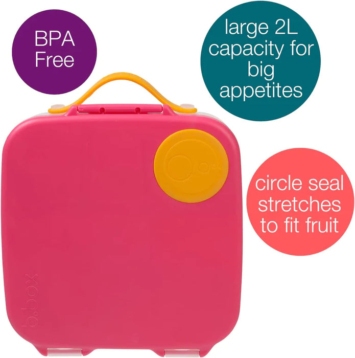 B.Box Lunch Box With Ice Pack - Strawberry Shake