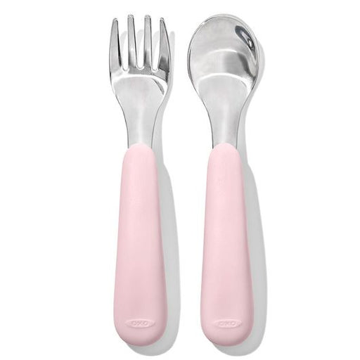 Oxo Fork & Spoon Set - Blossom