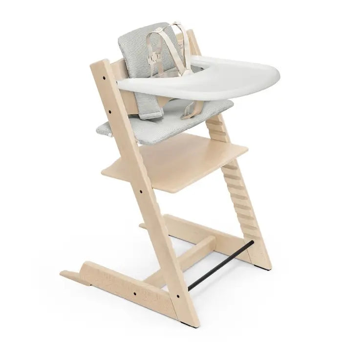 Stokke Tripp Trapp 2 Complete + Newborn Set - Natural/Nordic Grey