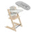 Stokke Tripp Trapp 2 Complete + Newborn Set - Natural/Nordic Grey