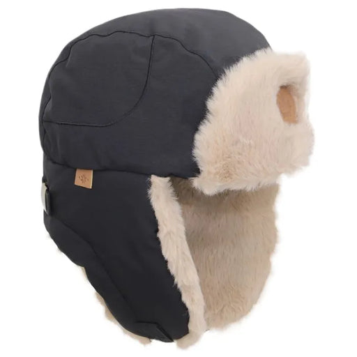 Calikids Fur Avia Hat - black