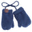 Calikids Knit Soft Touch Mitten - Blue