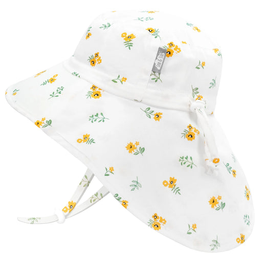 Jan & Jul Cotton Adventure Hat - Yellow Flower