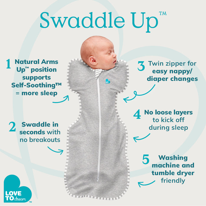 Love to Dream Swaddle Up Stage 1 Original 1.0 TOG - Sand