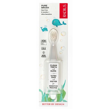Radius Pure Baby Toothbrush 6-18m