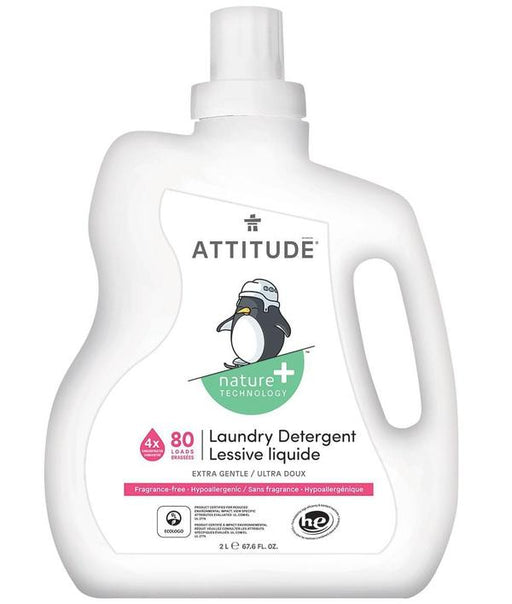 Attitude Baby Laundry Detergent Fragrance Free 2L