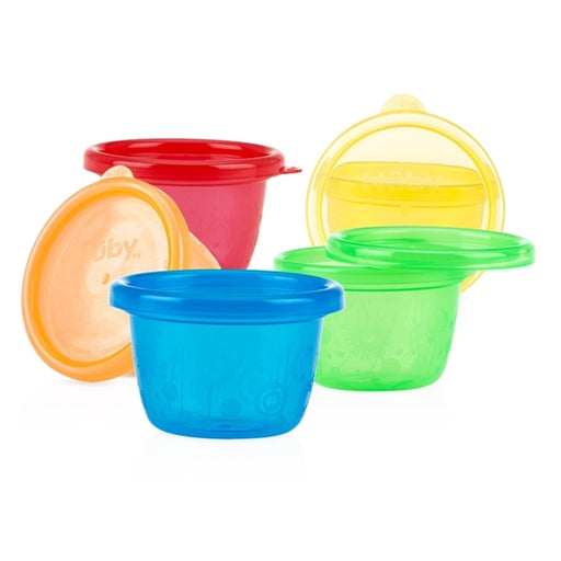 Nuby Wash or Toss Stackable Snack Cups