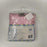 Honey Bunny Contour Fitted Crib Sheet - pink