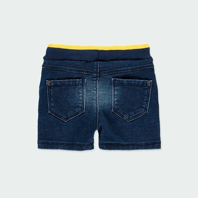 BoBoli Knit Denim Bermuda Shorts