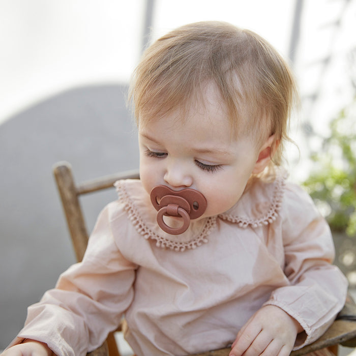 Elodie Details Bamboo Pacifier Silicone - Burned Clay 30105105155NA