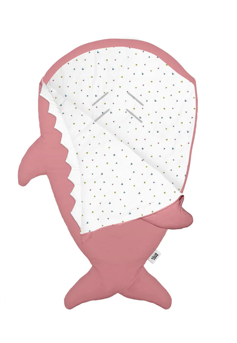 Baby bites shark sleeping bag hotsell