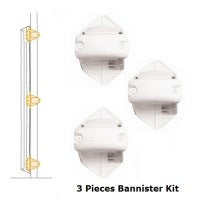 Lascal Kiddy Guard Avant Bannister Installation Kit for Locking Strip