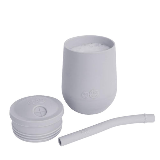 Ezpz Mini Cup+Straw Training System - Pewter