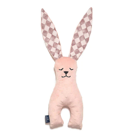 La Millou Toy Bunny - Princess Chessboard Powder Pink