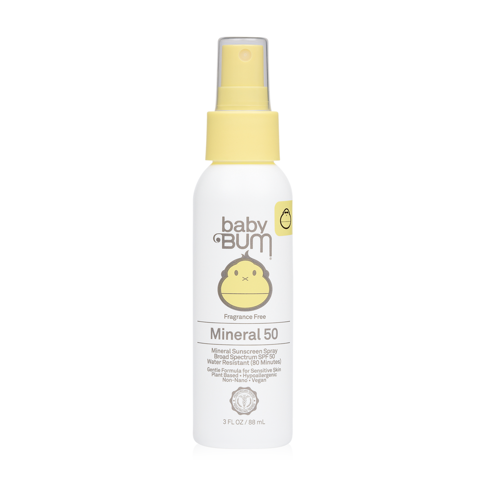 Baby Bum SPF 50 Mineral Sunscreen Spray Lotion