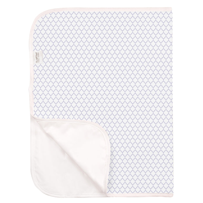 kushies change pad p215-536 terry lilac ornament