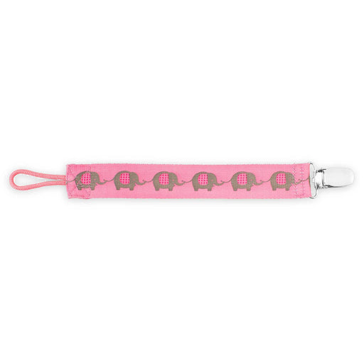 Dr Brown's Pacifier Clip Pink Elephant